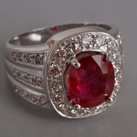 Blood Red Ruby Ring White Gold, unheated ruby ring white gold, natural ruby ring white gold, ruby ring mens for sale, buy online ruby gold ring, mens ruby ring gold, ruby ring singapore