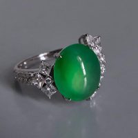 rare green jade, auction green jade ring, jade ring auction, jadeite jade rings for sale, jade ring singapore, jade engagement ring singapore, Gem Gardener