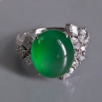 rare green jade, auction green jade ring, jade ring auction, jadeite jade rings for sale, jade ring singapore, jade engagement ring singapore, Gem Gardener