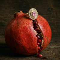 Padparadscha Sapphire Ring, padparadscha sapphire engagement ring, light padparadscha sapphire, padparadscha sapphire singapore, sapphire ring singapore, Gem Gardener