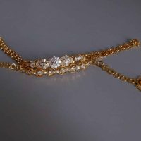 Dainty Diamond Bracelet, delicate diamond bracelet, old european cut diamond bracelet peranakan bracelet, peranakan jewelry singapore, Gem Gardener
