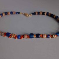 Roman Glass Necklace, ancient roman jewelry reproductions, ancient style jewelry for sale