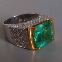 Afghanistan Emerald Ring, afghanistan emerald vs colombian emerald, afghan emeralds for sale, vintage emerald rings uk for sale, etsy vintage emerald rings, emerald ring singapore