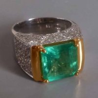 Afghanistan Emerald Ring, afghanistan emerald vs colombian emerald, afghan emeralds for sale, vintage emerald rings uk for sale, etsy vintage emerald rings, emerald ring singapore