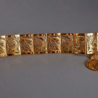 Dragon Phoenix Gold Bracelet, chinese gold bracelet 24k, chinese gold bracelet wedding, vintage wedding jewelry bracelets, chinese wedding traditional jewellery, wedding jewellery singapore, Gem Gardener