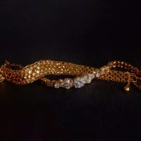 Chinese Gold Bracelet, traditional chinese gold jewelry, gold lace bracelet, antique chinese gold bracelet, peranakan gold bracelet, antique peranakan jewellery, chinese gold jewellery online shopping, Gem Gardener