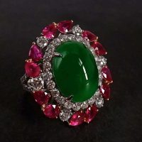 High Quality Jade Ring, jade ruby ring, imperial green jade ring, high quality jade jewelry, high end jade rings, jade ring singapore, fine jade jewelry hong kong, jade jewellery singapore, Gem Gardener