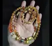 ancient gold necklace, antique glass jewelry, ancient greek jewelry for sale, ancient amber jewelry, ancient jewellery, Gem Gardener