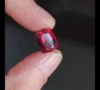 5ct vietnam red spinel video