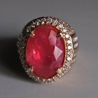 mens large ruby ring, mens ruby rings for sale, large vintage ruby ring, large natural ruby ring, mens ring singapore, unheated ruby ring, ruby mens rings etsy, ruby ring singapore, Gem Gardener