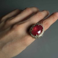 mens large ruby ring, mens ruby rings for sale, large vintage ruby ring, large natural ruby ring, mens ring singapore, unheated ruby ring, ruby mens rings etsy, ruby ring singapore, Gem Gardener