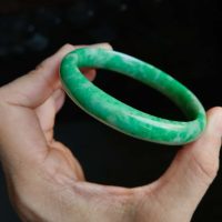 antique jade bangle, chinese jade bangle bracelet, jade bangle singapore, 54mm jade bangle, jade bangle bracelet small, jade bangle for small wrist, antique jadeite bangle, etsy vintage jadeite bangle, jade jewellery singapore, Gem Gardener