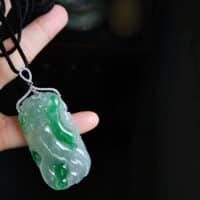 carved jade pendant, translucent jade pendant, carved jade pendants for sale, jade pendant singapore, fine jade jewelry hong kong, green jadeite carved pendant, Gem Gardener