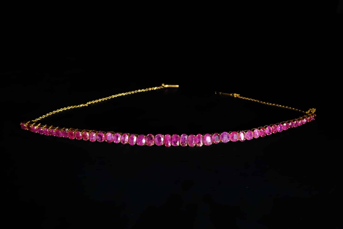 Burma Ruby Necklace, burmese ruby necklace for sale, vintage ruby necklace, ruby jewellery singapore, ruby necklace singapore, vintage ruby necklace, antique ruby necklace, unheated ruby jewelry, Gem Gardener