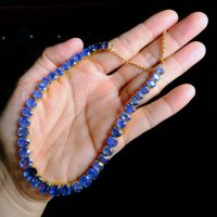 Burmese Sapphire Necklace, blue sapphire necklace gold, unheated blue sapphire, sapphire necklace singapore, burma sapphire no heat, burmese necklace, blue sapphire jewellery sets, Gem Gardener