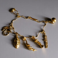 totem gold charm, totem lucky charm, safari charms, charm bracelet adventure, charm bracelet singapore, travel charm bracelet, vintage charm bracelets for sale, Gem Gardener