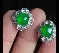 glassy imperial jade earrings video