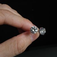3ctw diamond stud earrings, 3 ctw natural diamond stud earrings, diamond stud earrings singapore, diamond stud earrings 1 carat each, diamond earrings studs singapore, diamond earrings singapore price, Gem Gardener