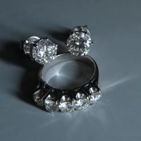 3ctw diamond stud earrings, 3 ctw natural diamond stud earrings, diamond stud earrings singapore, diamond stud earrings 1 carat each, diamond earrings studs singapore, diamond earrings singapore price, Gem Gardener