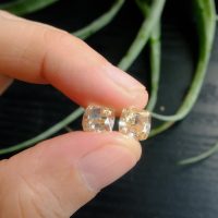 Fancy Light Yellow Diamond, fancy yellow diamond stud earrings, 2ct each diamond earrings, 2ct fancy yellow diamond, 2 carat yellow diamond earrings, light yellow diamond earrings, yellow diamond singapore, Gem Gardener