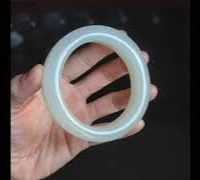 antique hetian nephrite bangle video