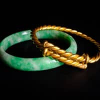 antique 24k gold jewelry, vintage 24k gold jewelry, antique gold bangles for women, 24k gold bangle bracelet, 19th century jewelry, antique gold jewellery singapore, Gem Gardener