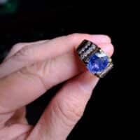 Mens Sapphire Ring Vintage, vintage blue sapphire ring, buy blue sapphire ring for men, blue sapphire ring men gold, blue sapphire ring singapore, buy blue sapphire ring online, burma blue sapphire ring, natural unheated sapphire ring, men's natural blue sapphire ring, Gem Gardener