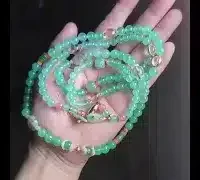 long bead necklace, court bead necklace, Chrysoprase Bead Necklace, long bead necklace gold, chrysoprase necklace gold, chrysoprase stone necklace, beads necklace singapore, chinese court necklace, chinese jade beaded necklace, beaded necklace singapore, beaded jewellery singapore, Gem Gardener