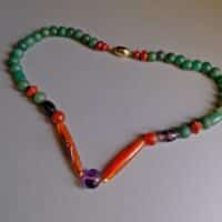 ancient bead necklace, ancient jade necklace, chinese court beads, chinese court necklace, ancient roman bead necklace,antique jade necklace for sale, beaded jewellery singapore, beaded necklace singapore, Gem Gardener