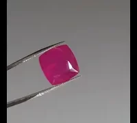large unheated tajikistan ruby gemstone video
