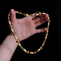 Handmade Gold Necklace, silver necklace gold plated, silver necklace artisan, handmade artisan jewelry, handmade gold necklace, pure silver necklace gold plated, handmade gold plated necklace, silver necklace singapore, Gem Gardener