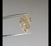 7ct pear cut yellow diamond video