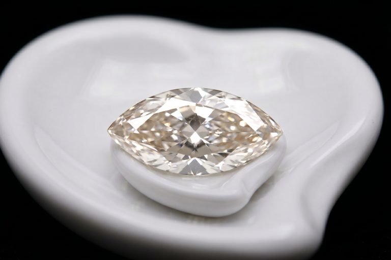 3ct Natural Marquise Diamond, light brown marquise diamond, natural marquise diamond 3ct, marquise diamond singapore, buy loose diamond singapore, loose marquise diamonds for sale, Gem Gardener