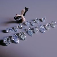 light blue diamond for sale, fancy light blue diamond natural, light blue diamond earrings, light greenish blue diamond