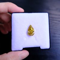 Strong Yellow Fluorescence Diamond, fancy deep brownish yellow diamond, colored diamonds singapore, natural fancy colored diamonds for sale, deep yellow diamond ring, fancy yellow diamond, buy loose diamond singapore, Gem Gardener